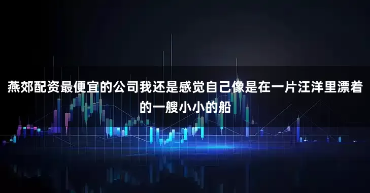 燕郊配资最便宜的公司我还是感觉自己像是在一片汪洋里漂着的一艘小小的船
